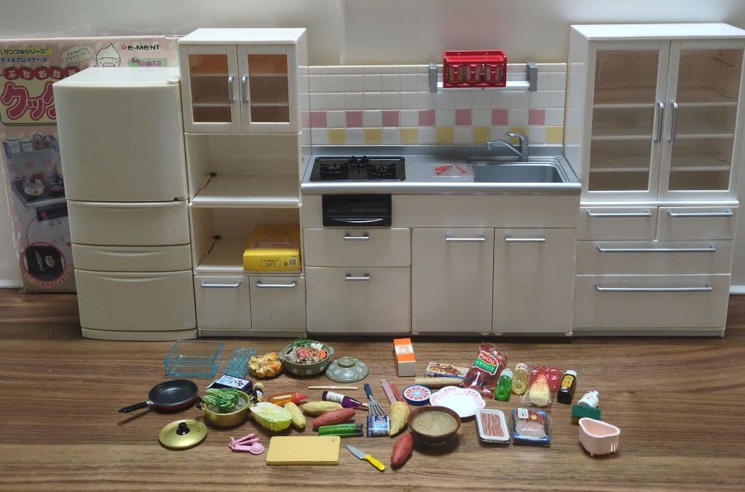 リーメント　お台所　食器棚　家電棚　冷蔵庫　食品など　おまとめセット