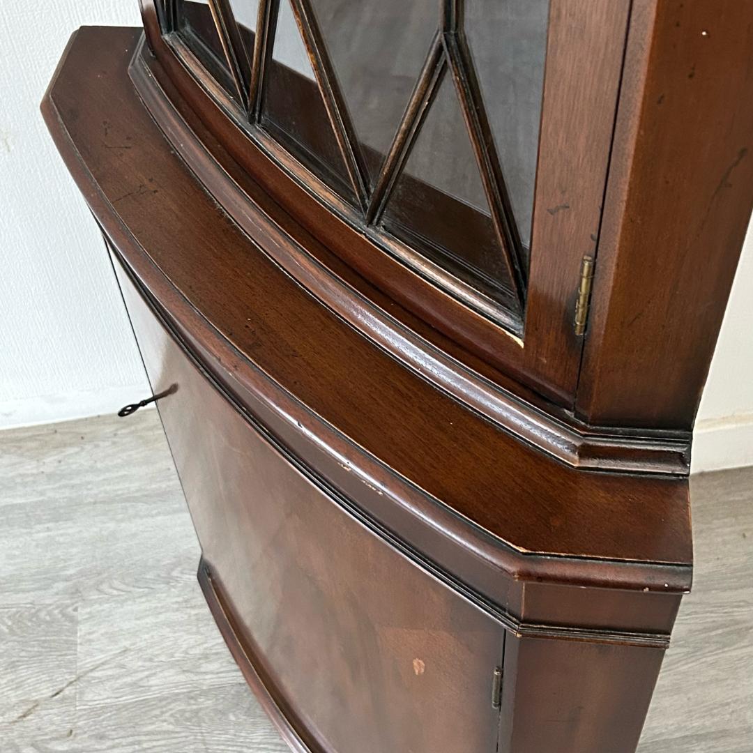 イギリス アンティーク　家具 コーナーキャビネット　1950年頃 514A