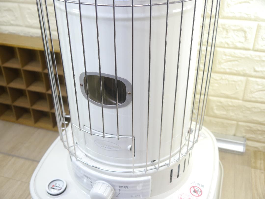 送料込み◆美品★2020年❤コロナ　ホワイト 石油ストーブ 安全ガード付き