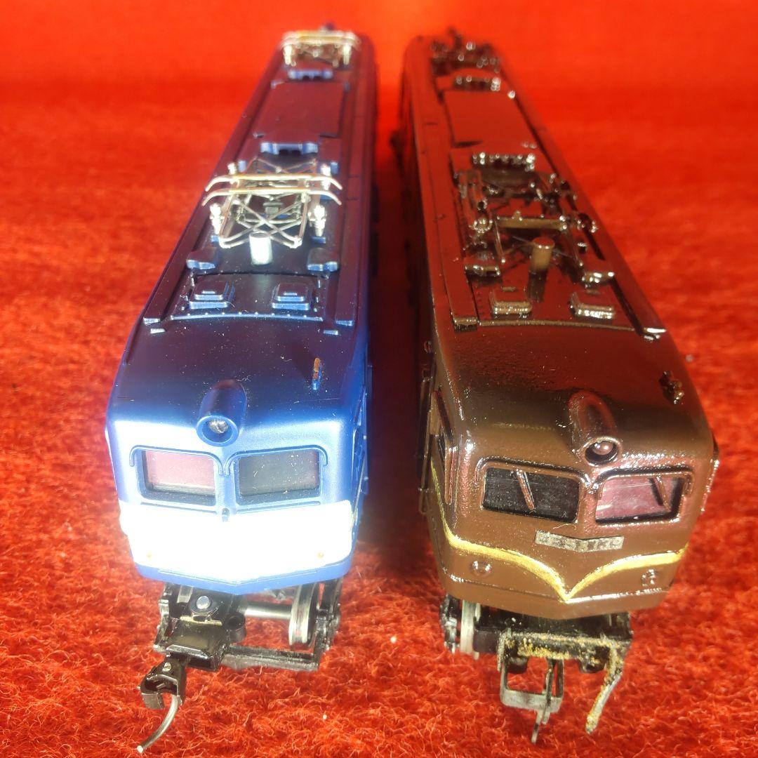 ＥＦ58、2台、天賞堂トミー、動作確認済み、電気機関車、HOゲージ