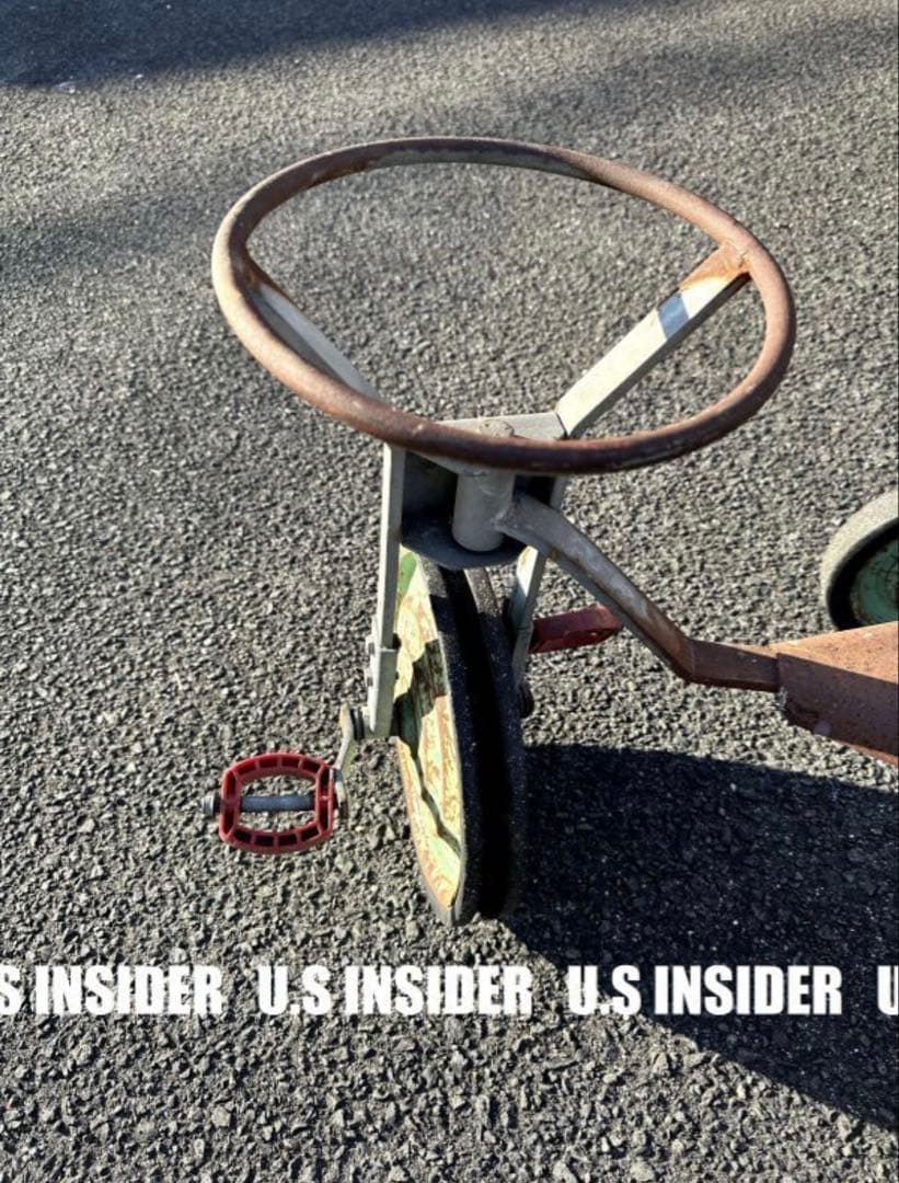 SP・セール‼︎ 鉄製三輪車■アメリカンヴィンテージ■大型73cm