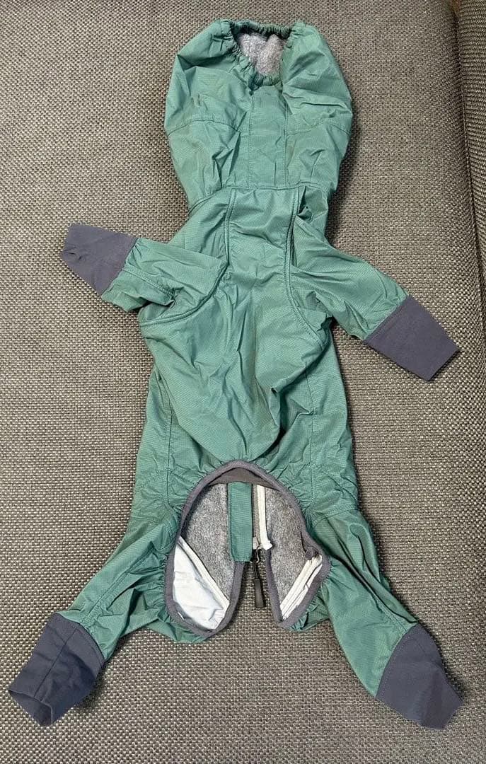 ALPHAICON 犬用レインコート グリーン　Lサイズ