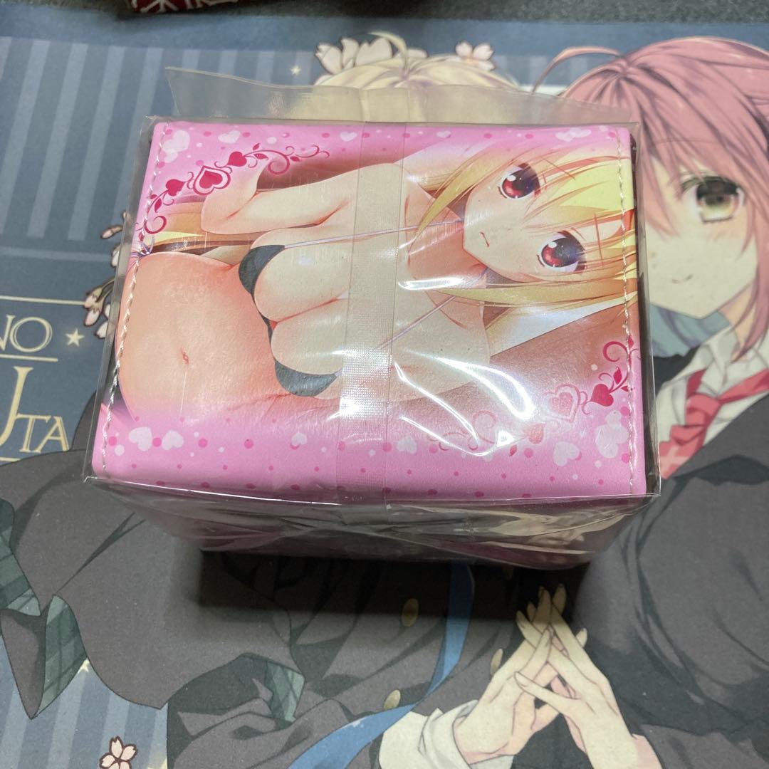 在原七海　合皮製デッキケースゆずソフト リドルジョーカーRIDDLE JOKER