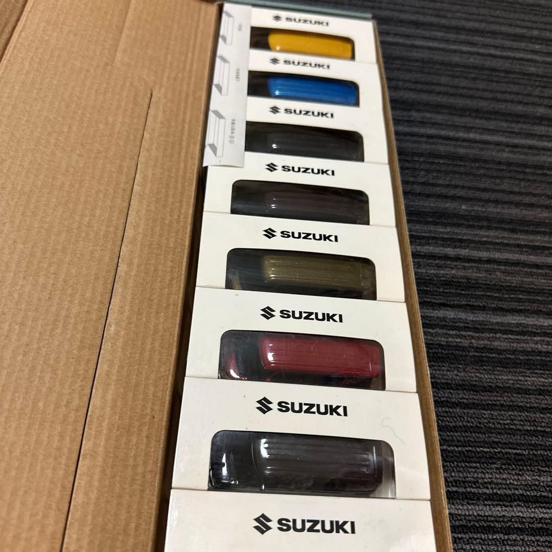 ⭕️スズキ　非売品　13台セットスペーシア＆スペーシアカスタム　プルバックミニカー