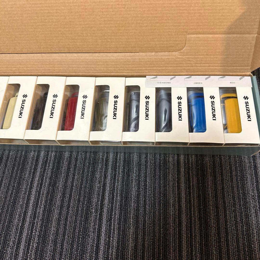 ⭕️スズキ　非売品　13台セットスペーシア＆スペーシアカスタム　プルバックミニカー