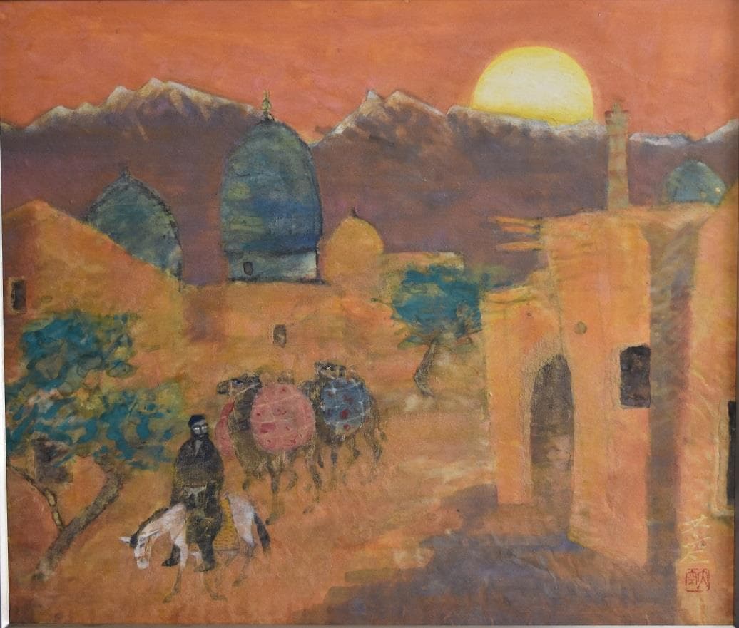 常盤大空　福島県出身・日本画伯作品