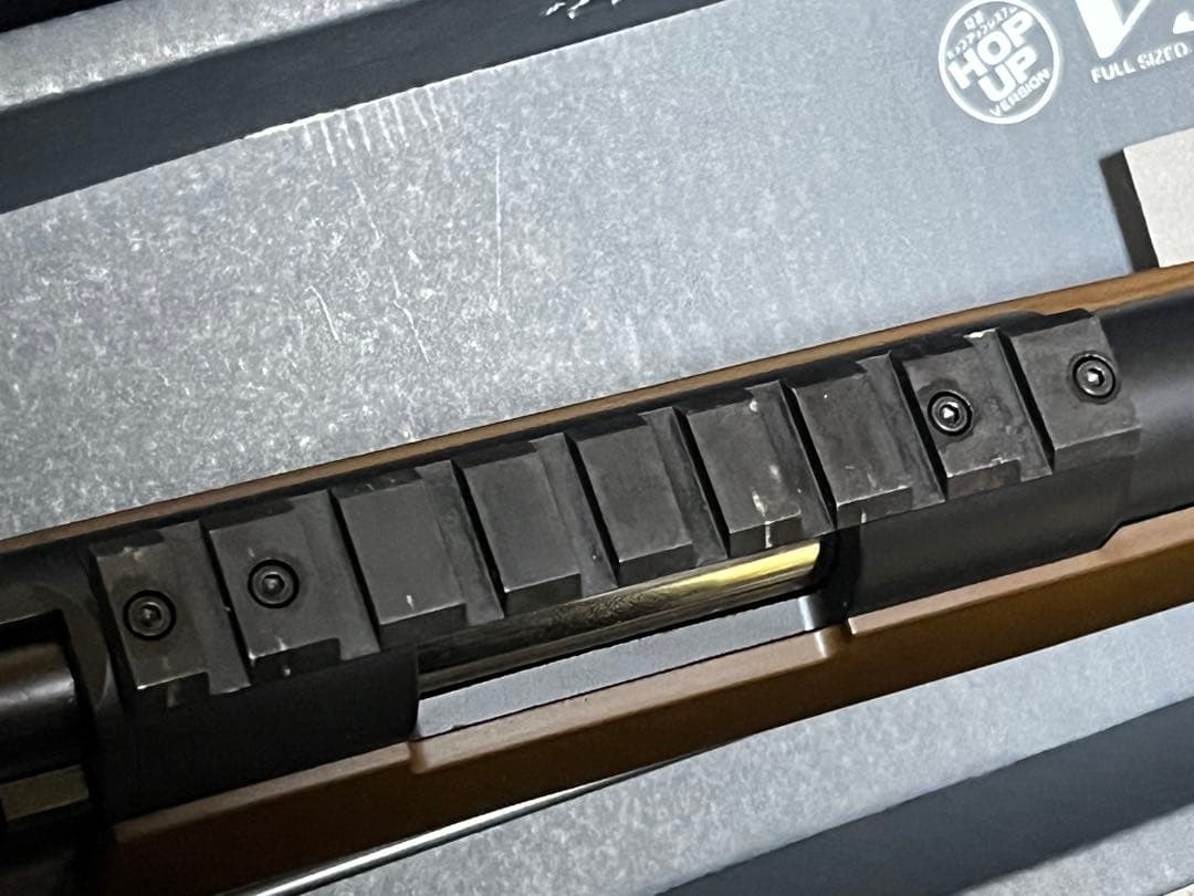 東京マルイ VSR-10 リアルショックバージョン マウント、スコープ付