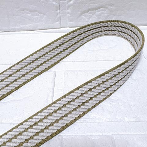 HERMES エルメス バンドリエール サングル コルダージュ ベージュマルファ