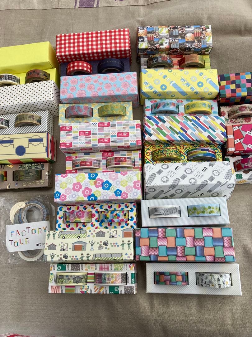 mt マスキングテープ factory tour お土産テープvol1〜14限定