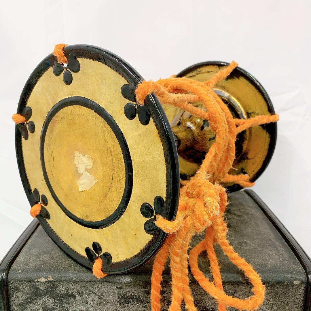1SAM38 豪華金蒔絵 能 歌舞伎 狂言 小鼓 伝統芸能 和楽器 太鼓 締太鼓