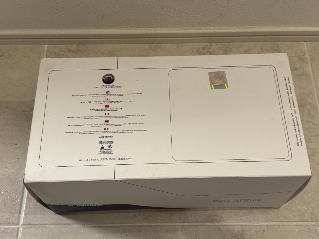 【激レア】BMW ALPINA B3 ミニカー 1/18 アルピナブルー