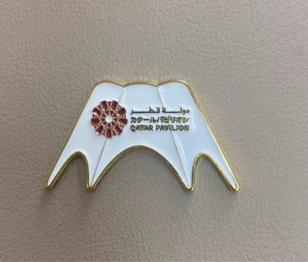 関西万博、expo2025、Pavilion、ピンバッジ、カタール館、レア