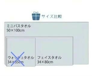 CHARLE シャルレ　タオルギフトセット　フェイスタオル　ミニバスタオル