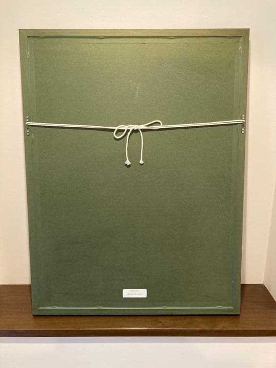 モジリアーニ　黒いネクタイの女　リトグラフ