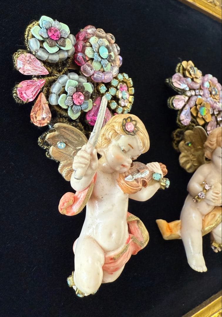 MICHAL NEGRINミハエルネグリン　天使ブローチセット