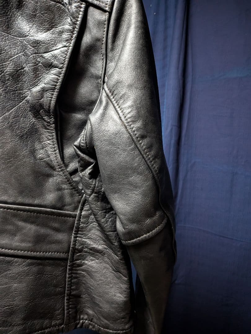 希少 Lesco レザージャケット トミーゲレロ エディスリマン ギャロ 70s