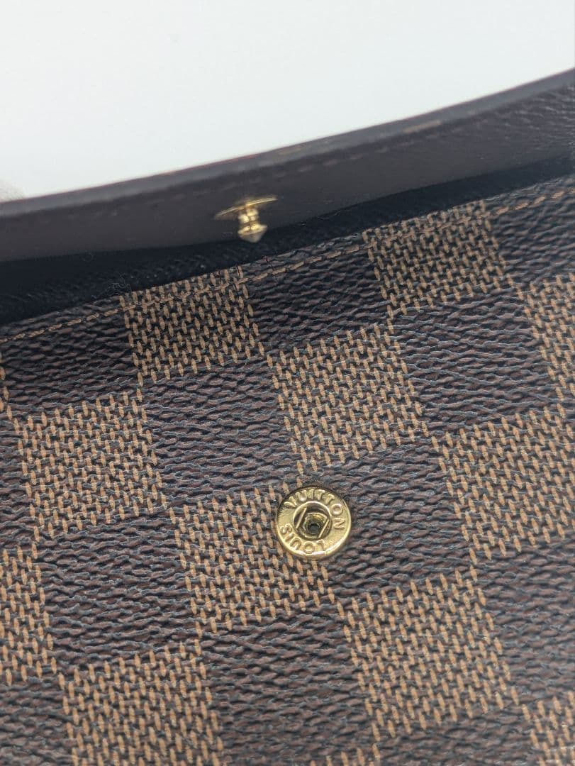 ルイヴィトン　LOUISVUITTON　N61654 ダミエ　ポルトモネビエ