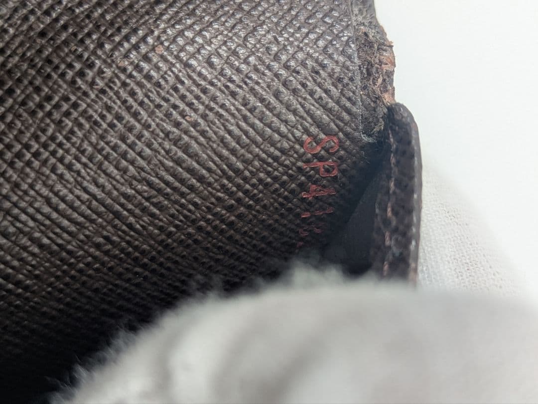 ルイヴィトン　LOUISVUITTON　N61654 ダミエ　ポルトモネビエ