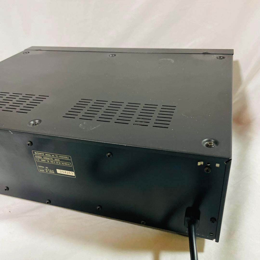 sony TC-K222ESJ ソニー カセットデッキ Dolby S