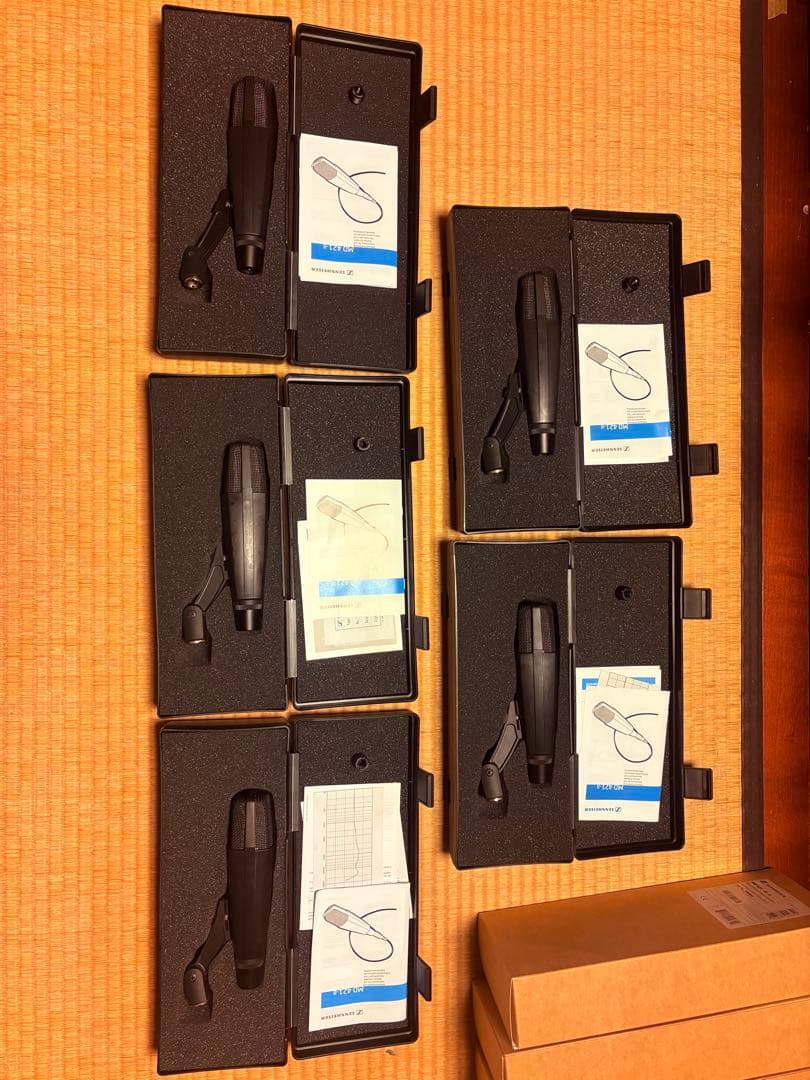 SENNHEISER MD 421-II 5本