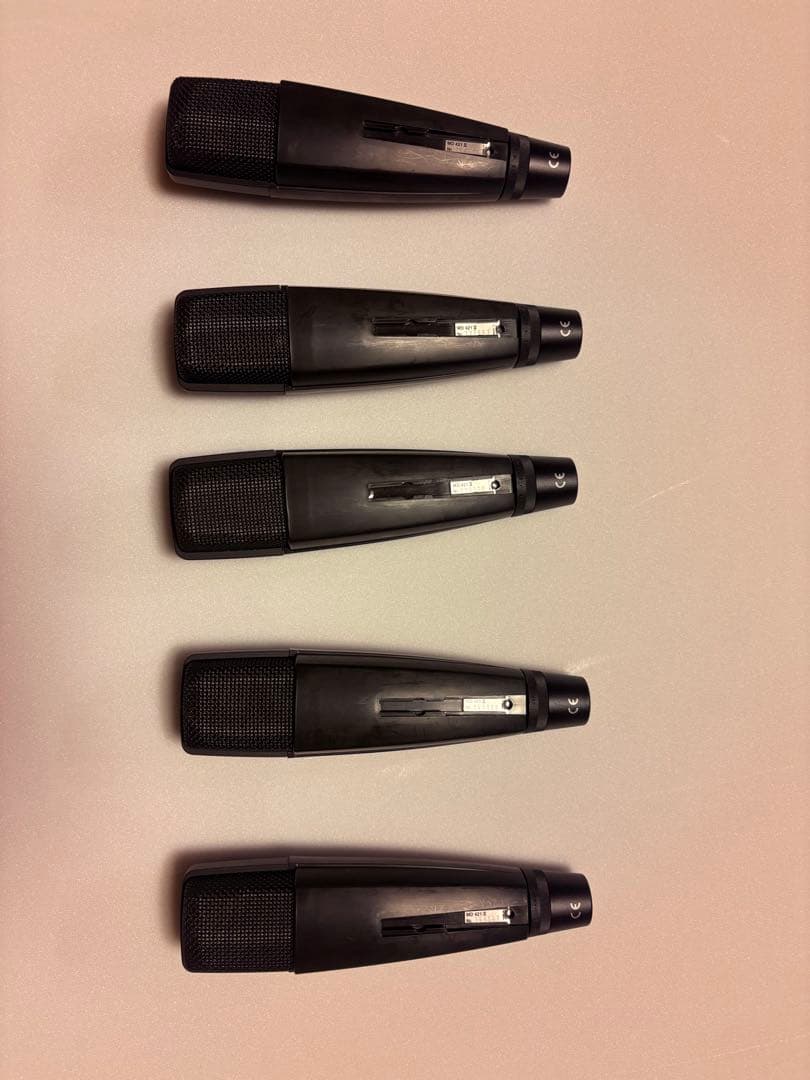SENNHEISER MD 421-II 5本