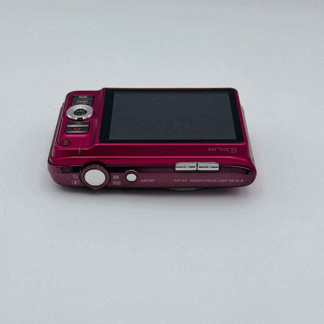 【美品・人気色】CASIO EXILIM EX-H10 ピンク 光学10倍ズーム