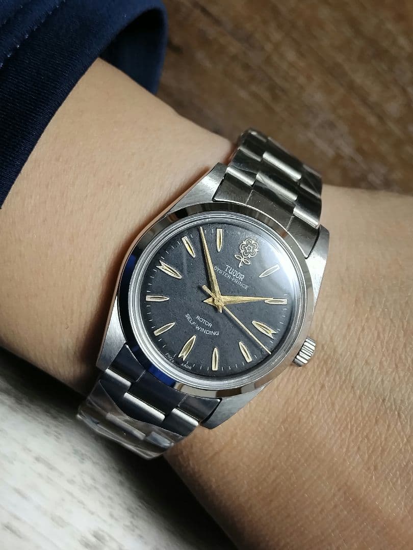 チューダー　チュードル　デカ薔薇　文字盤　nh38搭載　新品パーツ