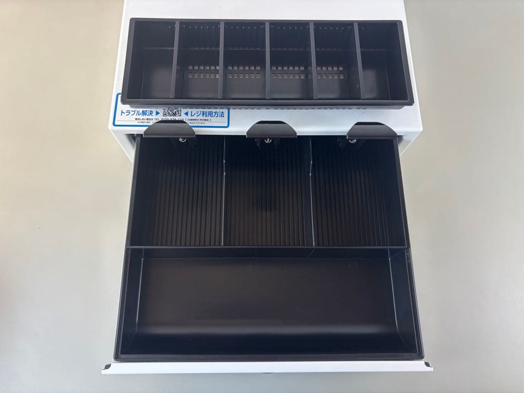 RP-F10 サーマルプリンター ホワイト　ドロア付き