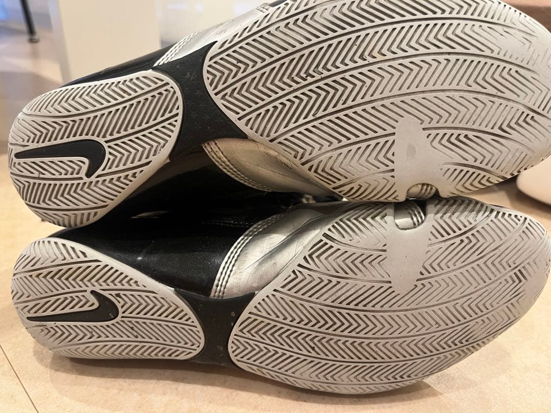 NIKE ボクシングシューズ ハイカット ブラック/シルバー