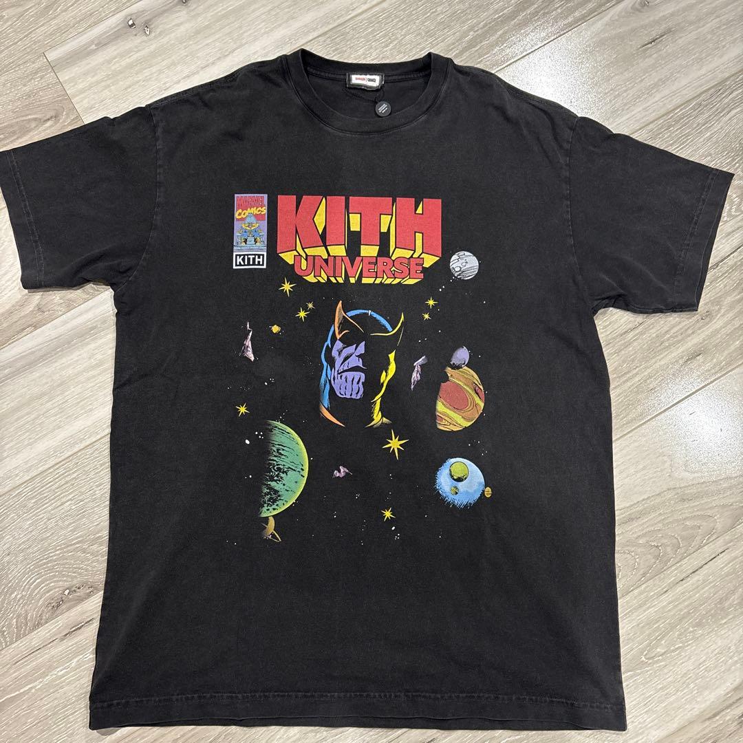トップス KITH x MARVEL Infinity Vintage Tee Black