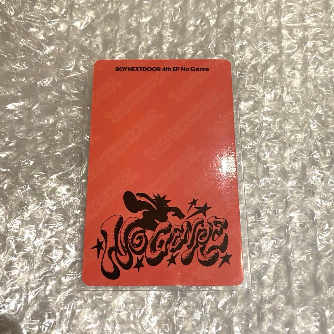 BOYNEXTDOOR ウナク 直筆サイン ラキドロ C賞