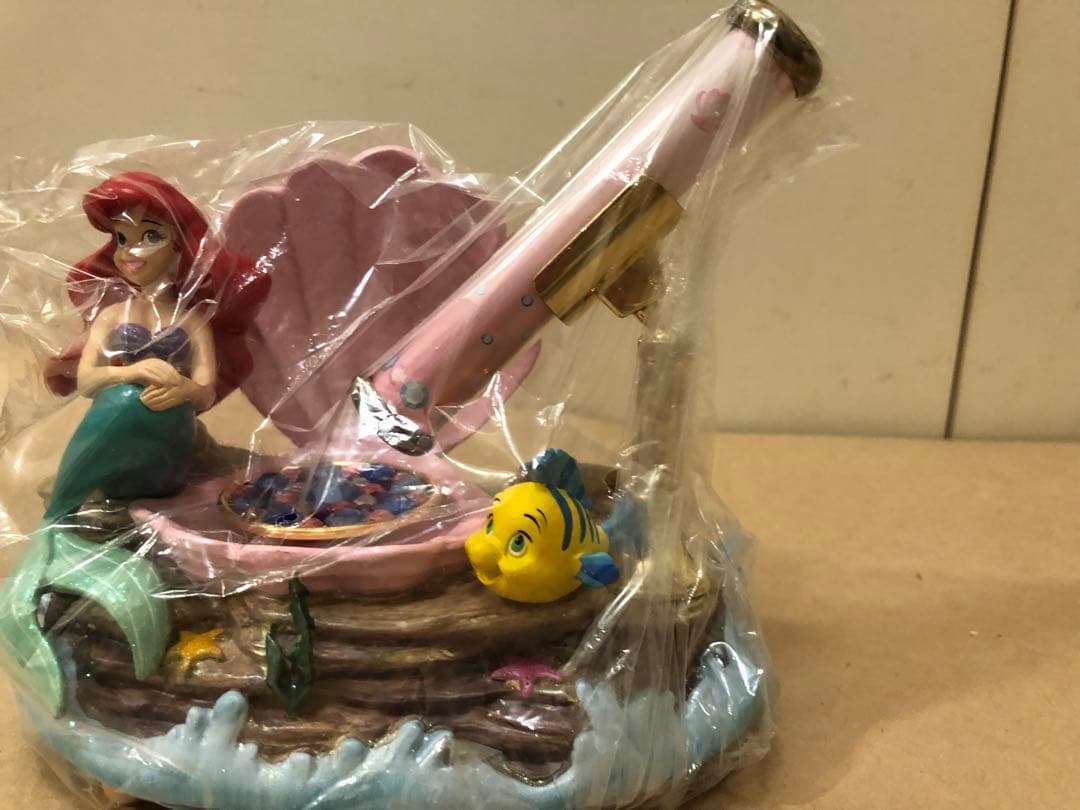 未使用品　ディズニー　リトルマーメイド　アリエル　万華鏡オルゴール
