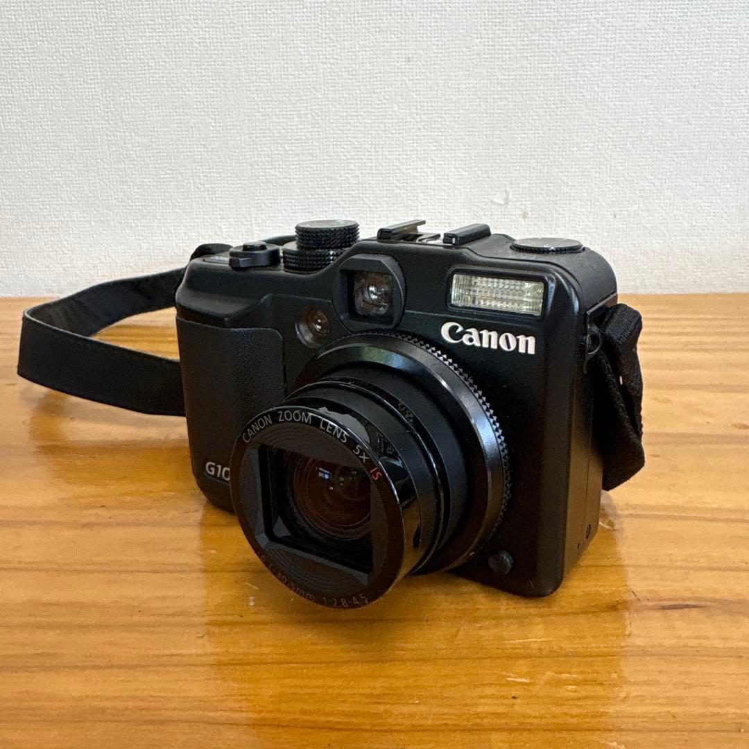 Canon G10 コンパクトデジタルカメラ　キヤノン　美品　純正ケース付き