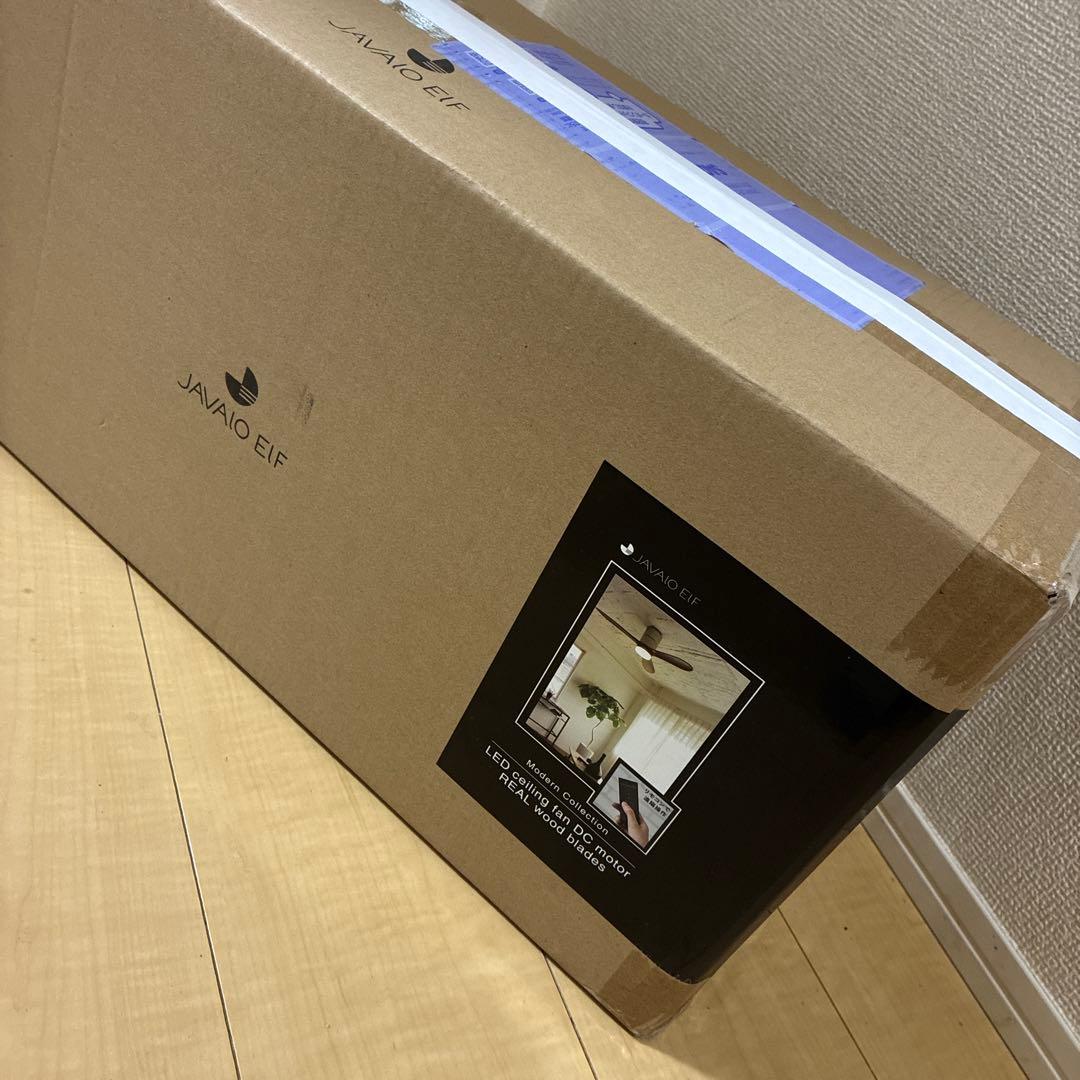 新品ジャヴァロエルフ シーリングファン LED DCモーター JE-CF017D