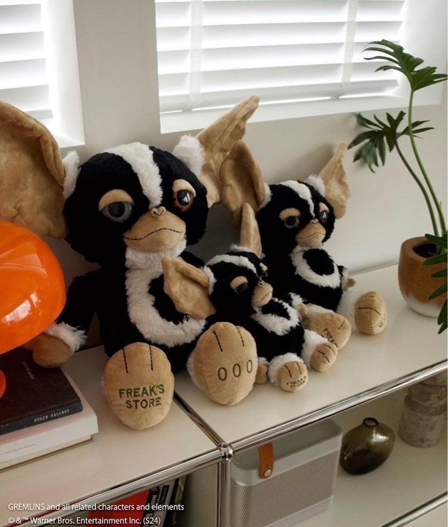 【3体セット】グレムリン×NICI 40周年限定 25㎝ 35㎝ 50㎝