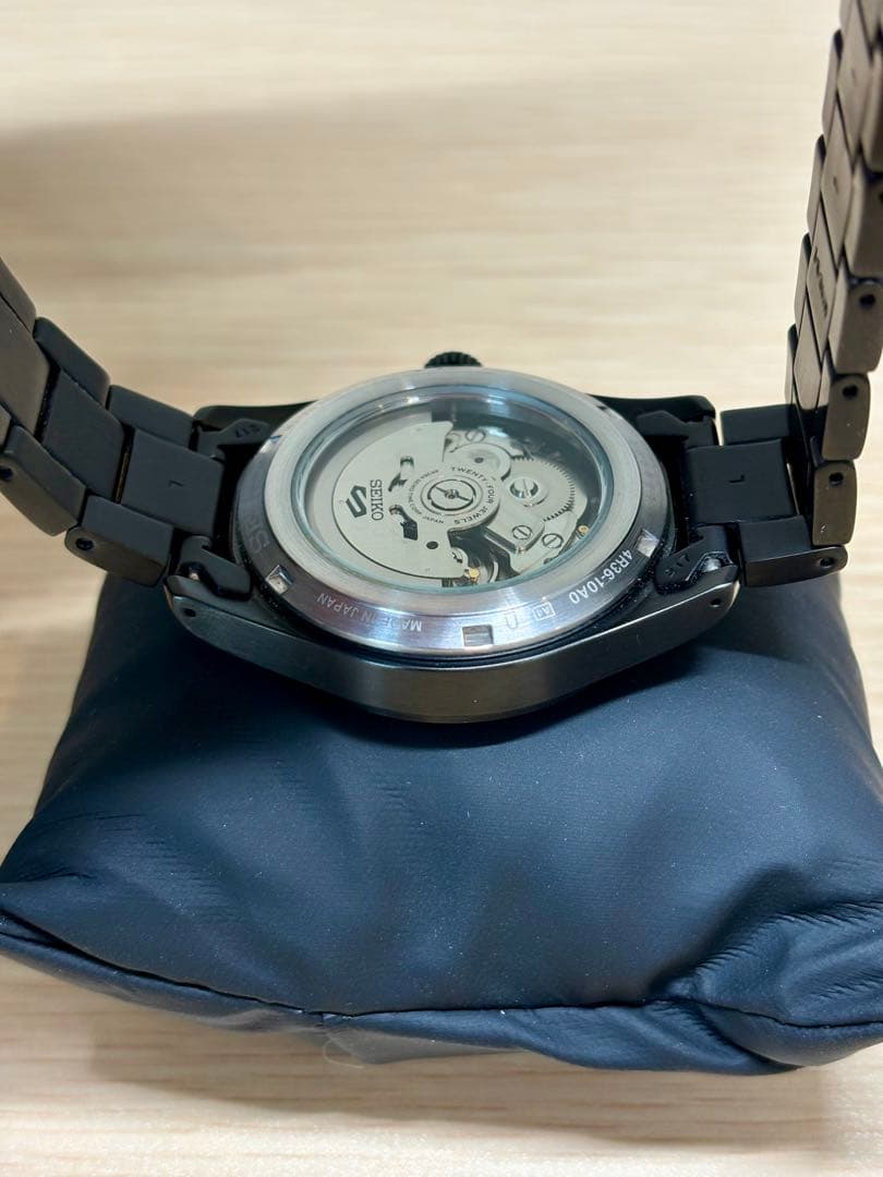 SEIKO 5スポーツ SBSA165 自動巻き 機械式 セイコー ブラック