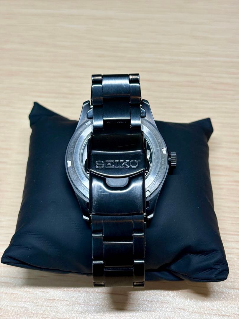 SEIKO 5スポーツ SBSA165 自動巻き 機械式 セイコー ブラック