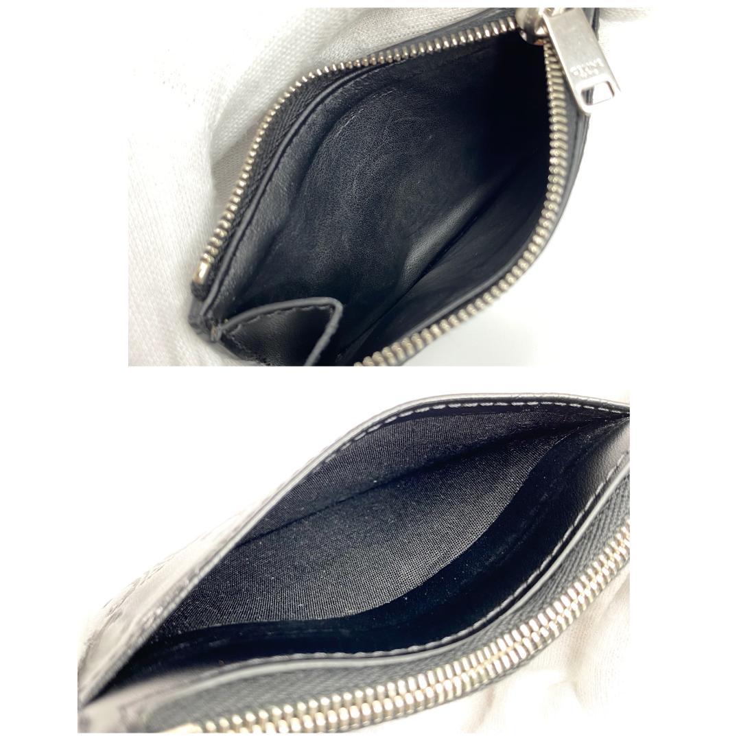 セリーヌ カードホルダー ケース コンパクトウォレット ブラック