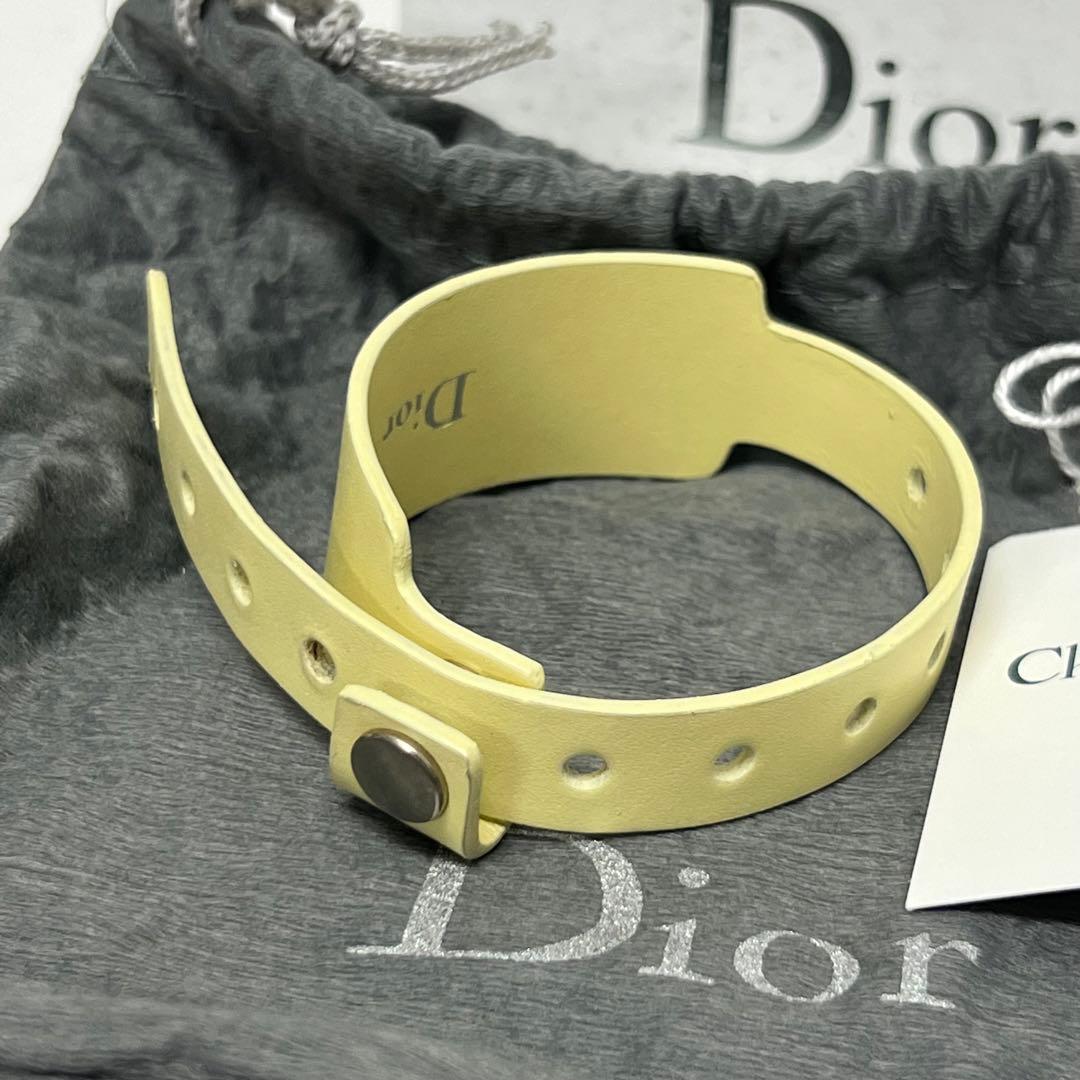 稀少 エディ期 DIOR HOMME ディオールオム ブレスレット ジョーヌー