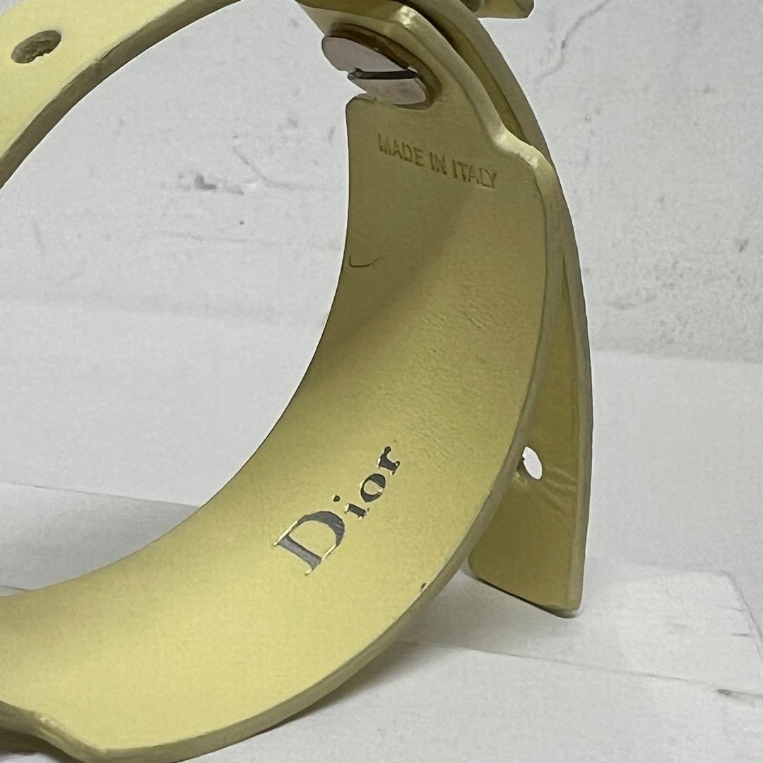 稀少 エディ期 DIOR HOMME ディオールオム ブレスレット ジョーヌー