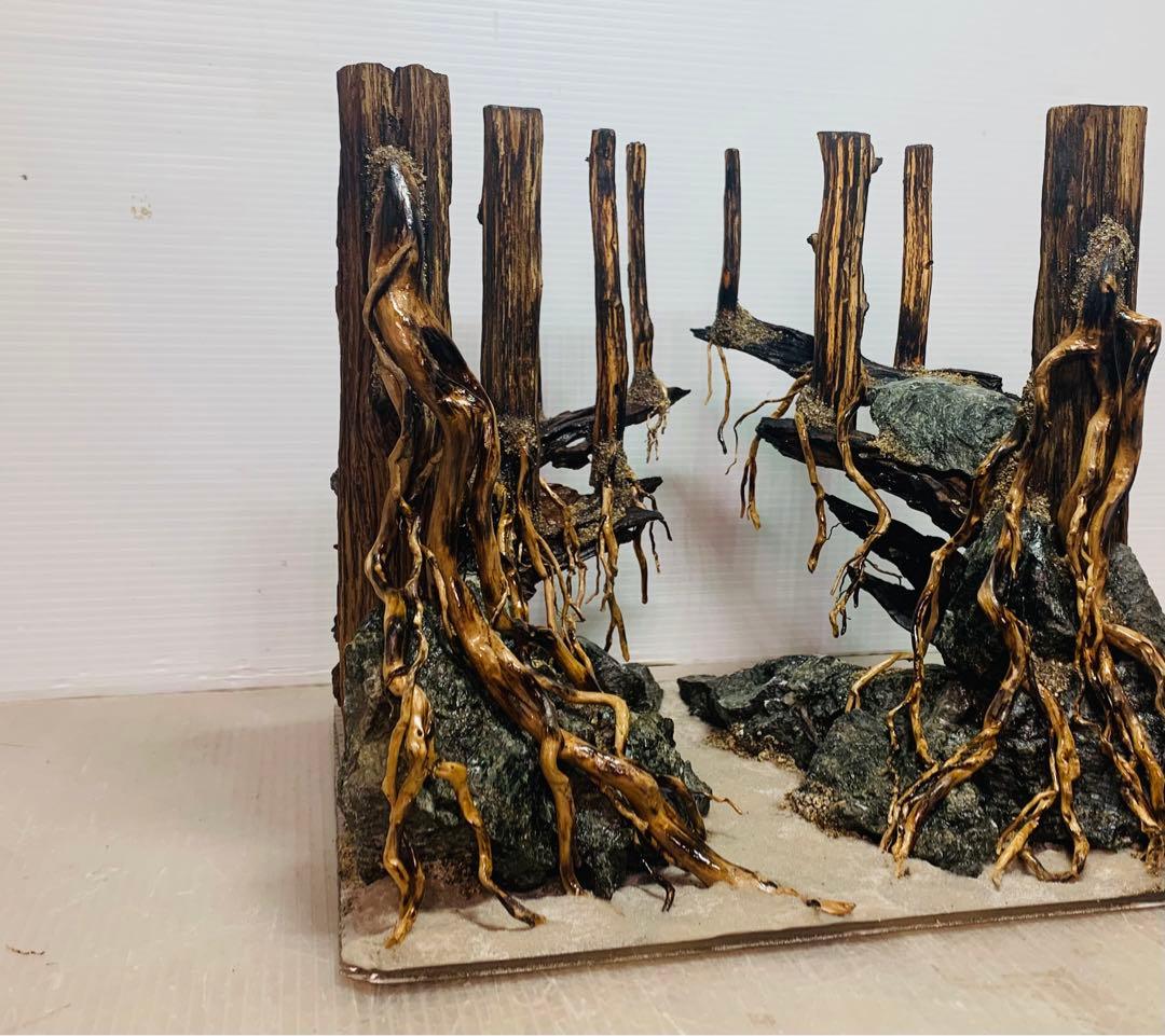 アクアテラリウム 水槽流木。水生植 物　水槽用流木　アクアリウム 盆栽流木