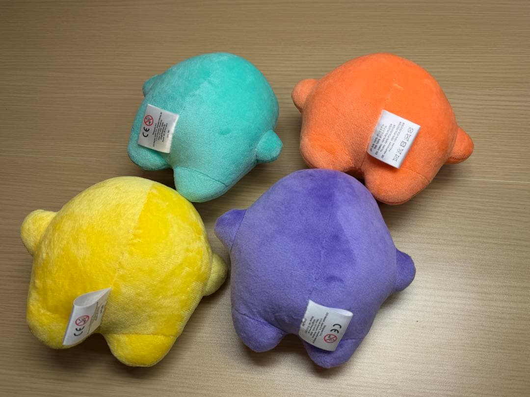 ★万博　サーキュラーぬいぐるみ　大4色セット