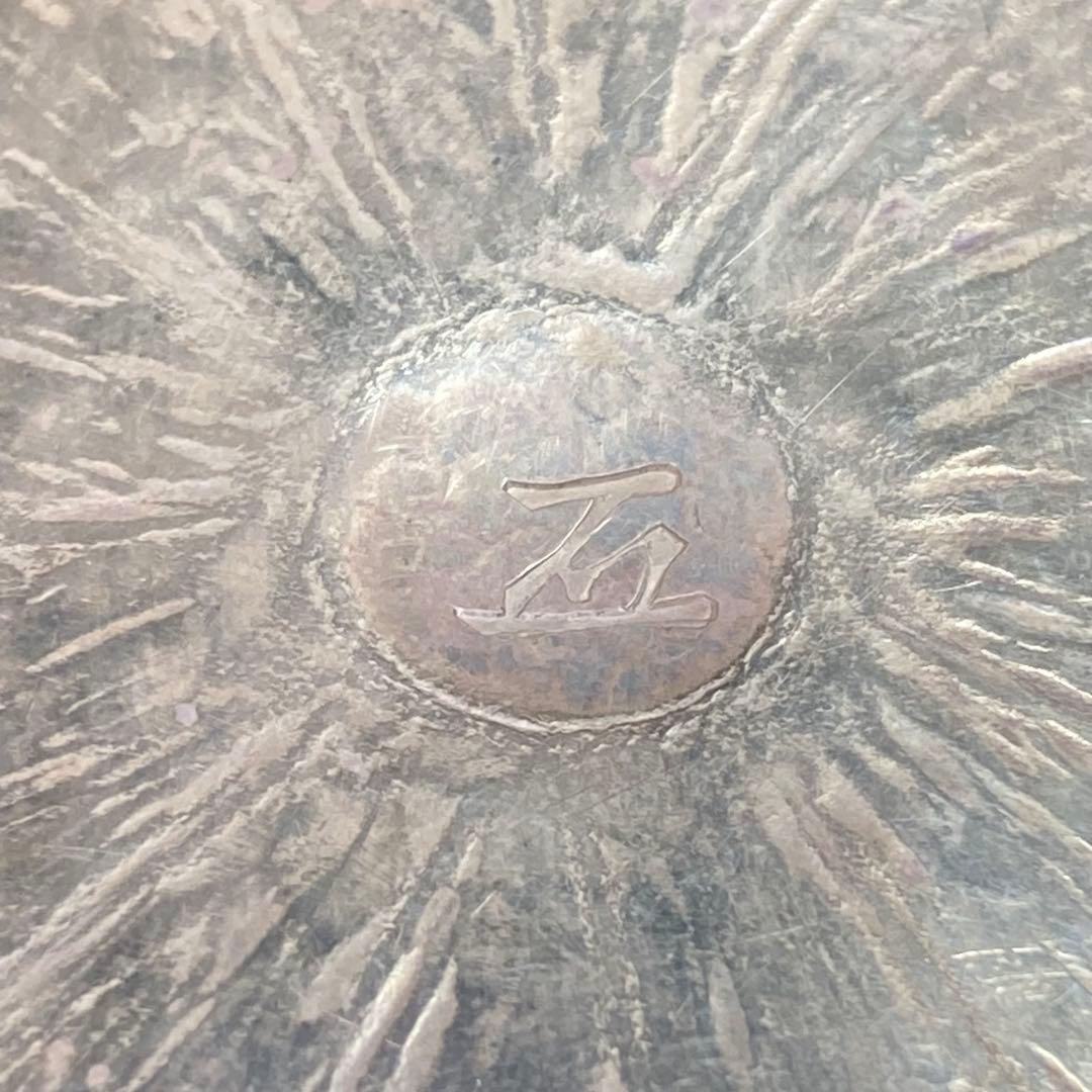 【純銀】松本治三 南鐐蓮葉茶量 茶道具 共箱付