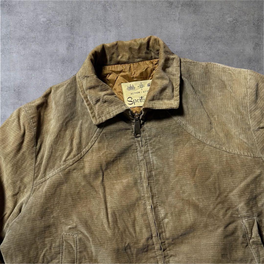 Goshi2204古着60年代ACTION-STYLEDコーデュロイファラ
