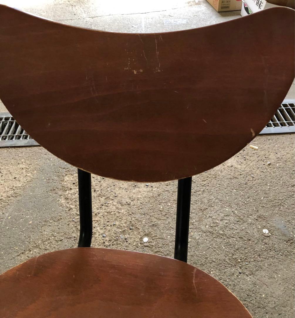 木製ダイニングチェア 2脚セット