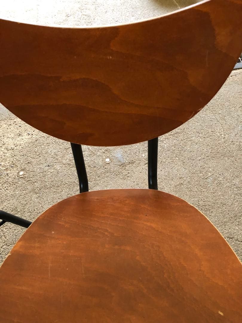 木製ダイニングチェア 2脚セット