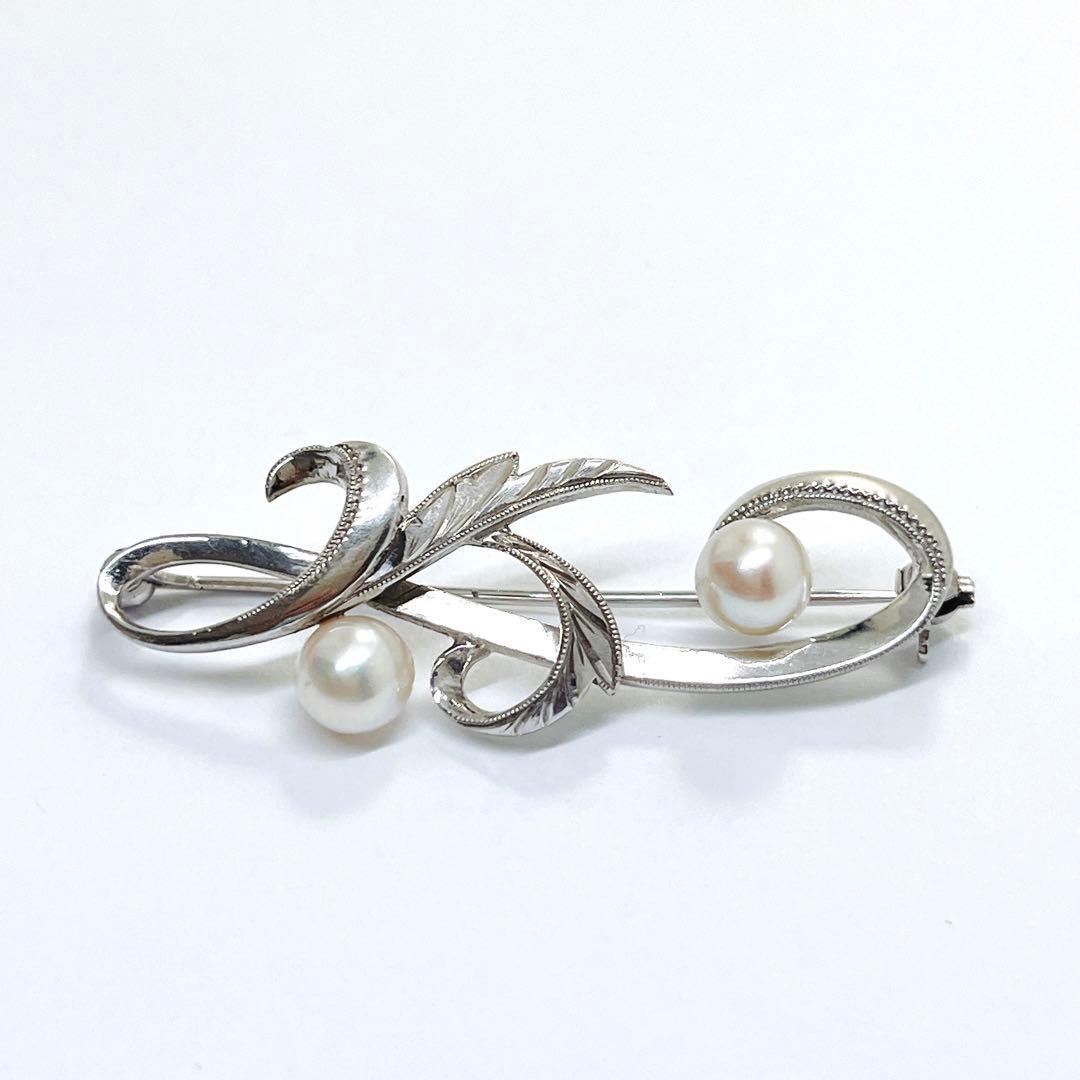 MIKIMOTO ミキモト パール　ブローチ　コサージュ