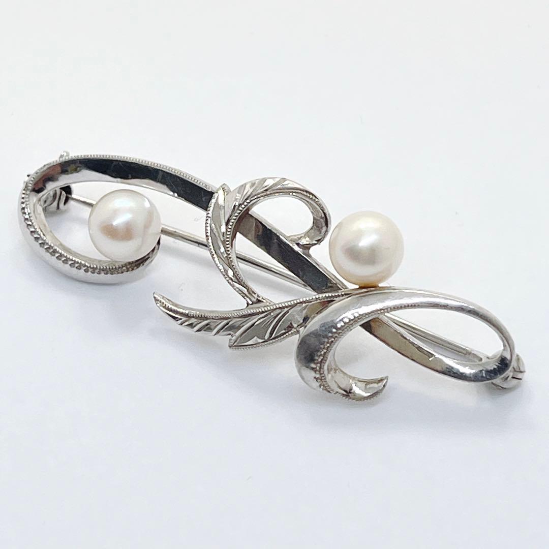 MIKIMOTO ミキモト パール　ブローチ　コサージュ