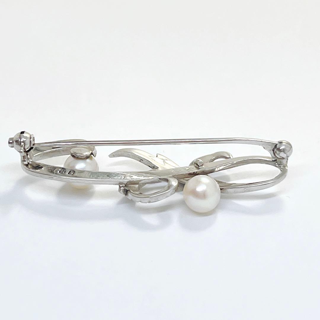 MIKIMOTO ミキモト パール　ブローチ　コサージュ