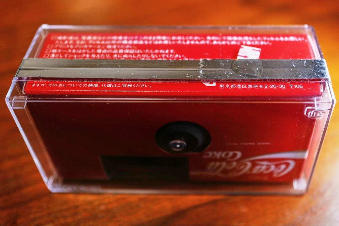 【コレクターアイテム】Coca-Cola フジカラー写ルンです。